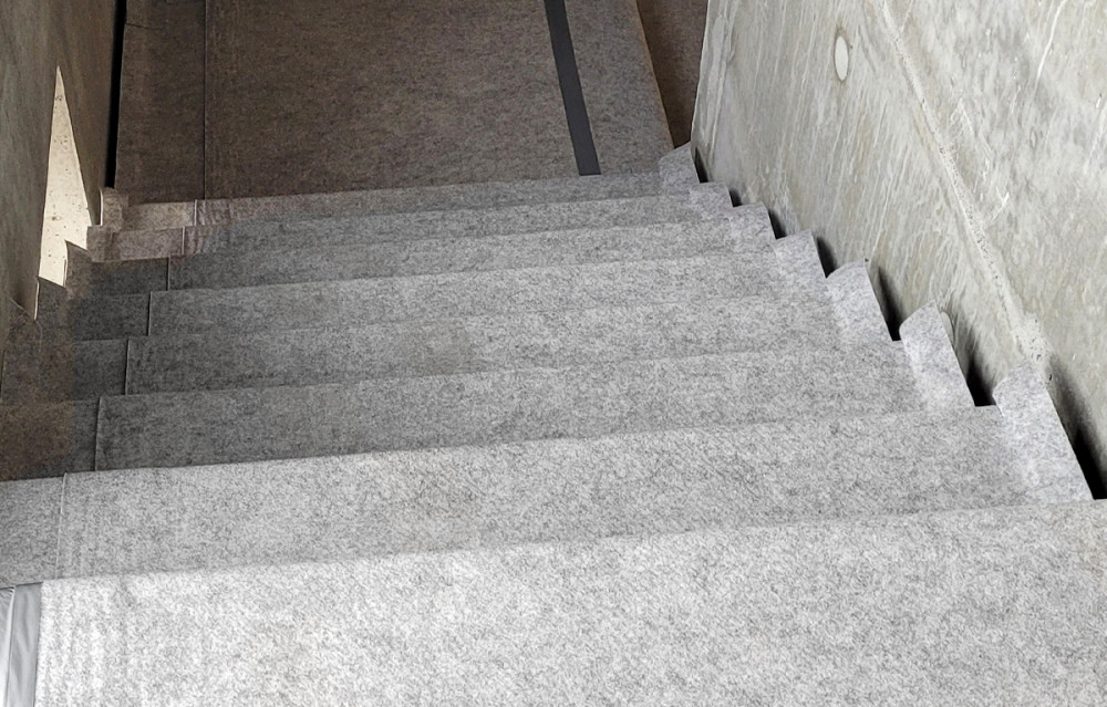 Dura Cover Concrete on Stairs